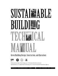 sustainable building technical manual
