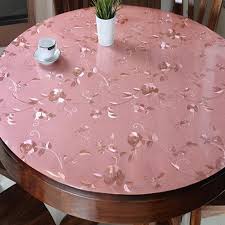 Balle Round Pvc Table Cover Transpa
