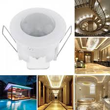 This means movement like a butterfly flying away or a leaf falling to the ground can create light. 360 Ceiling Pir Infrared Body Motion Sensor Detector Lamp Light Switch 110 240v Sensors Fveh Pir Motion Sensors