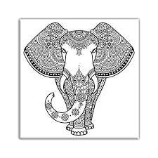 We are always adding new ones, so make sure to come back and check us out or make. Amazon Com Elephant Coloring Canvas For Adults Pre Printed Stretched Primed Canvas To Color 8 X 8 Inches Handmade