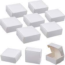 2050pcs folding square kraft gift box