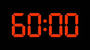 Digital Countdown Of 60 Seconds Stock Footage Video 100 Royalty Free 10670966 Shutterstock
