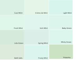 Mint Green Paints Mint Paint Colors