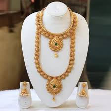 semi bridal haram necklace set