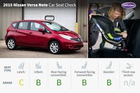 2016 Nissan Versa Note Car Seat Check