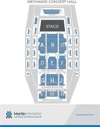 venues and seating charts