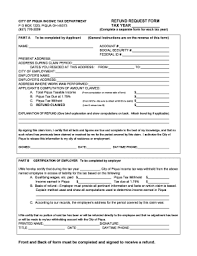Ohio Refund Request Form Fill Out And Sign Printable Pdf