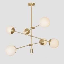 Contemporary Glass Globe Ceiling Lamp