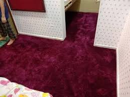 red wall to wall nylon carpet for home