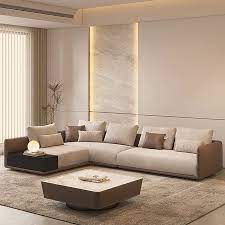 Modern Sofa Design L Shape Fabric