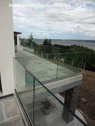 Aluminium channels for glass balustrades. Frameless Glass Balustrade Base Channel System Without A Slotted Top Rail Designed Manu Balcony Railing Design Glass Railing Deck Frameless Glass Balustrade