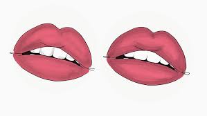 things to draw lips easy drawing with