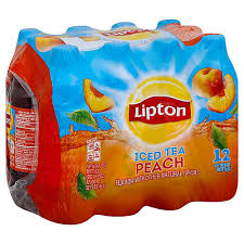 lipton peach iced tea 16 9 oz bottles