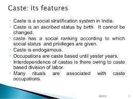 of caste system
