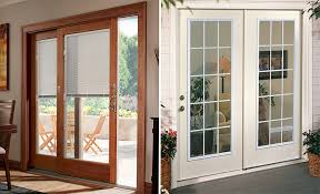 Replace Sliding Glass Door With French