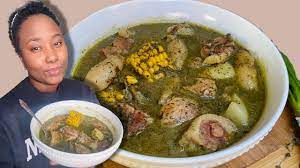 grenadian callaloo soup with cava