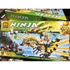 Bela 9793 Non Lego Ninjago Season Phần 2 Đồ chơi lắp ráp Minifigures Ninja  Hoàng Kim Lloyd Garmadon xếp hình Rồng Vàng giá cạnh tranh