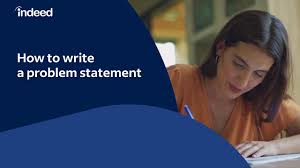 how to write a problem statement with