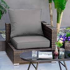 Outsunny Outdoor Seat And Back Cushion