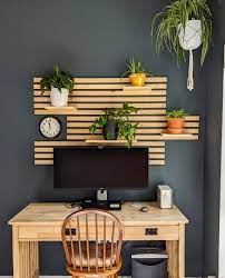 Diy Slat Wall With Shelves Life With