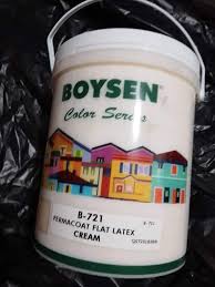 Boysen Flat Latex Paint 4l Cream