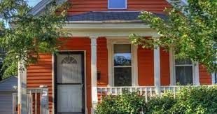 Orange Houses Exterior House Colors