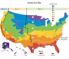 Insulation Climate Zone Map Insulfoam