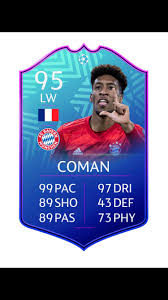 Cbs sports has the latest champions league news, live scores, player stats, standings, fantasy games, and projections. Was Coman Your Motm From Today Champions League Final Congrats To Bayern For Winning His Sixth Ucl Title Pacybits
