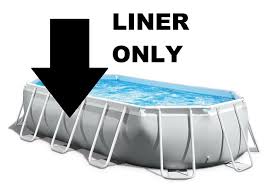 prism frame oval swimming pool liner ebay