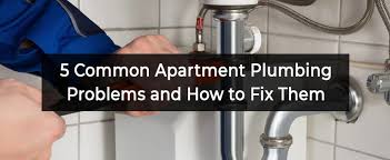 5 common apartment plumbing problems