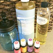 diy face wash with essential oils
