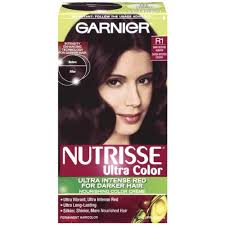 If you choose a dye that compliments your complexion, dye your hair correctly, and if you want to dye black hair auburn red, bleach it with a mixture of bleach and 10 or 20 volume developer. Amazon Com Garnier Nutrisse Haircolor R1 Dark Intense Auburn Nourishing Color Creme Permanent Chemical Hair Dyes Beauty