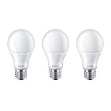 Find all cheap 60w equivalent clearance at dealsplus. Philips 60w Equivalent Daylight 5000k A19 Led Light Bulb Energy Star 3 Pack The Home Depot Canada