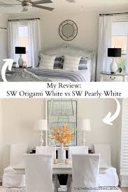 Sw Origami White Vs Sw Pearly White