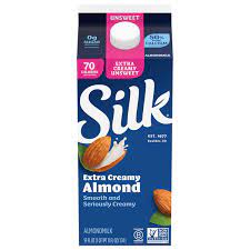 save on silk almond milk extra creamy