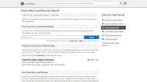 puerto rico public records property search