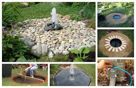 How To Make A Buried Fountain For Garden