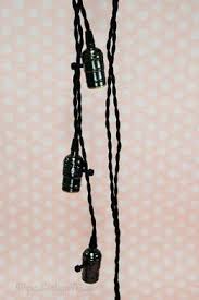 Triple Pearl Black Socket Pendant Light Lamp Cord Kit W Dimmer 17ft Black Cloth On Sale Now Pendant Cord Kit Lights Cheap Cord Kits For Edison Bulbs At Bulk