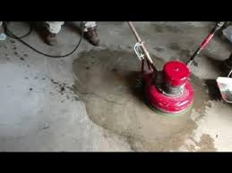 remove old paint from concrete floors
