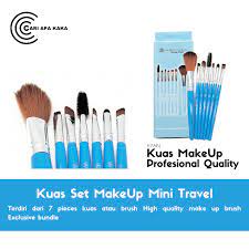 brush isi 7 mini size travel brush set