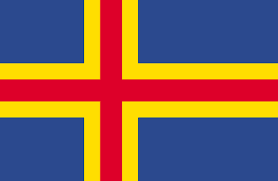A flag can be theoretically defined as a piece of fabric mostly in rectangular or quadrilateral form which is in a defined shape and colors. Aland Islands A Province Of Finland Flag And Description Finland Flag Flag Aland Islands