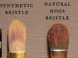 natural vs synthetic brushes