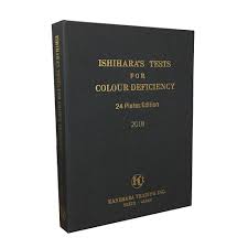 ishihara test chart book for color