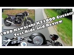 1980 kawasaki kz1000 custom test ride