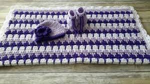 baby girl lilac purple crocheted wrap