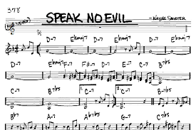 Wayne Shorter Speak No Evil Sheet Music Notes Chords Download Printable Real Book Melody Chords Bb Instruments Sku 61609