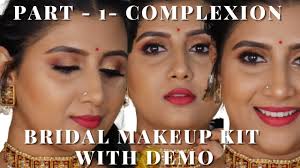 bridal makeup kit for indian skin