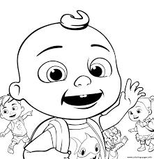 Download and print these cocomelon coloring pages for free. Cocomelon Going To School Coloring Pages Printable