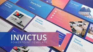 Invictus Powerpoint Template Slidemodel