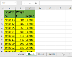 consolidate merge multiple worksheets